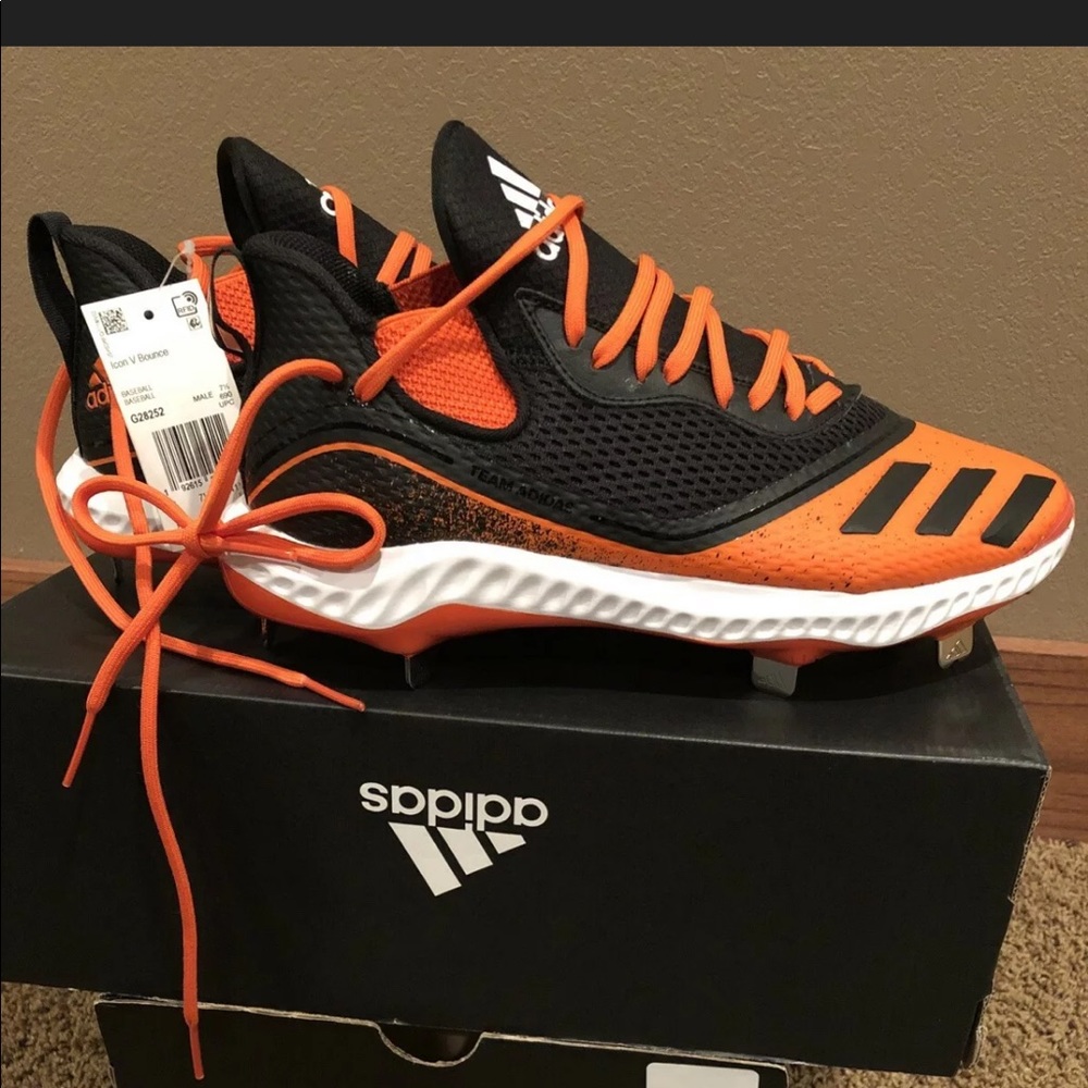 New Adidas Men's Icon V Bounce Baseball Cleats 8